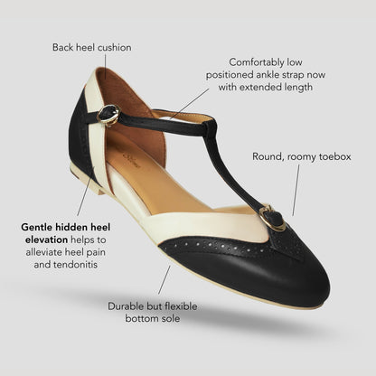 Parisienne (Black/Ivory)