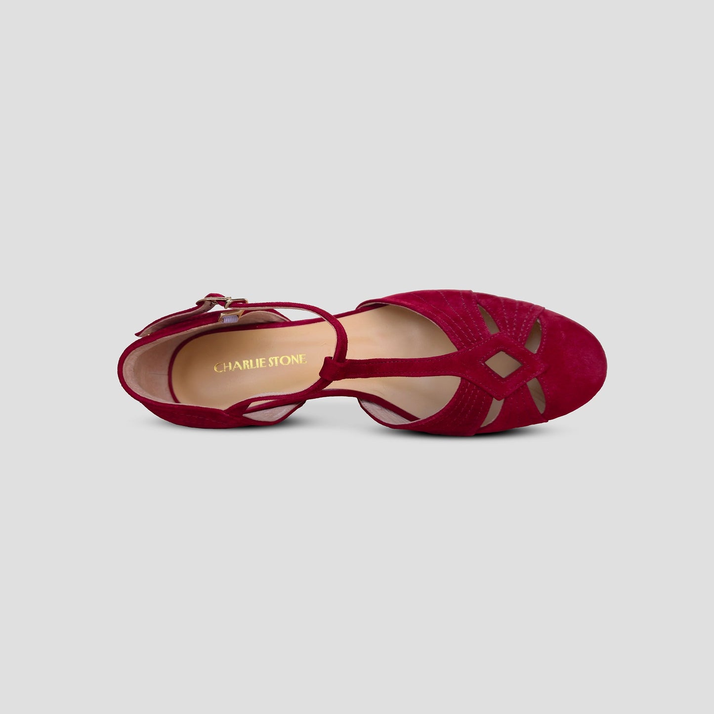 London (Wine Red Suede)-1