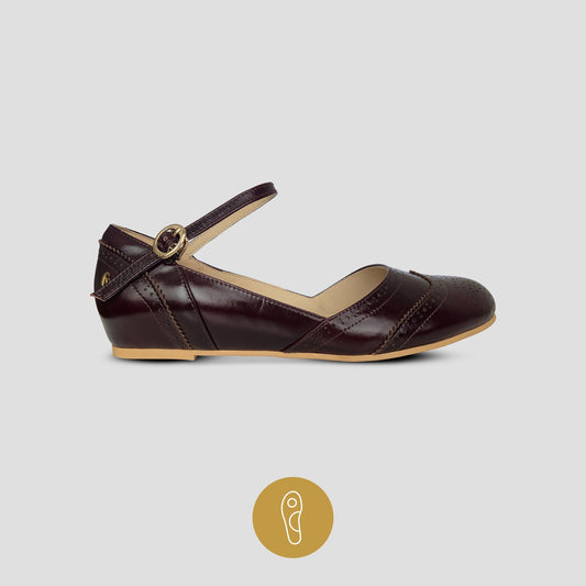 Dorian (Dark Cocoa) with Biomechanical Insole