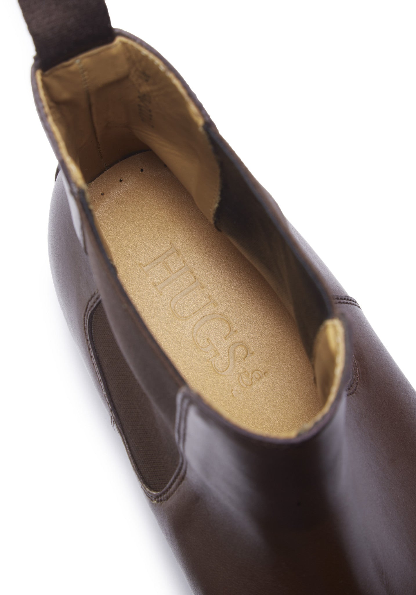 Brown Leather Chelsea Boots, Welted Leather Sole-4