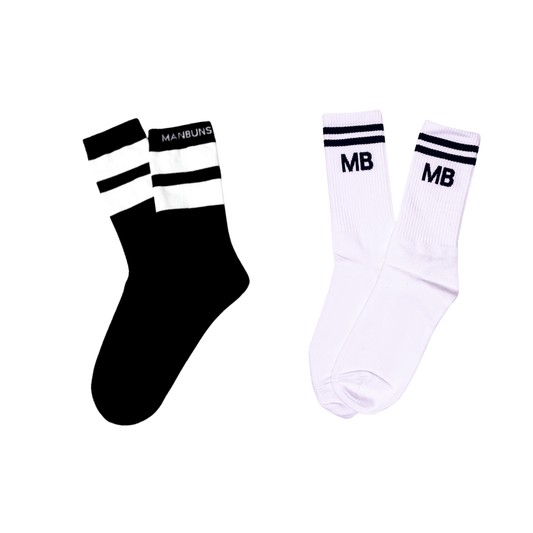 Classic Athleisure Unisex Crew Socks Bundle | 2 Pack-0