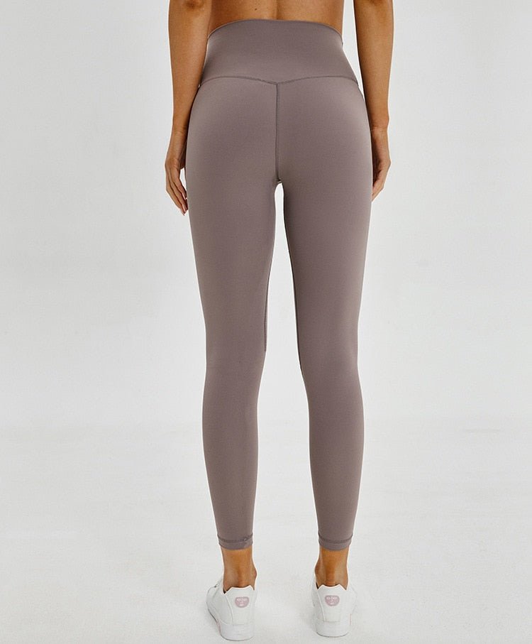 Classical 2.0Versions Soft Naked-Feel Athletic Fitness Leggings Women Stretchy High Waist Gym Sport Tights Yoga Pants lulu-3