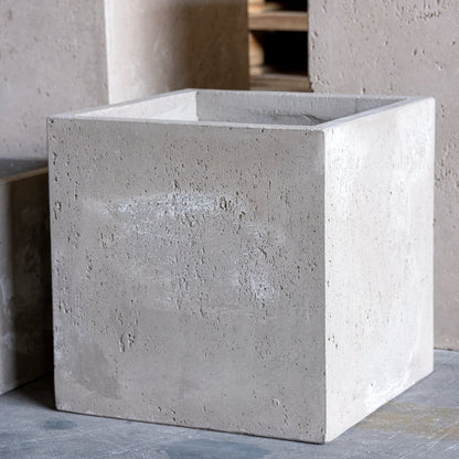 Cubrosa | Truffle – 85cm Extra Large Concrete Square Planter – 459L Block Plant Pot-3