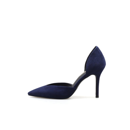 Cut-Out Leather Stiletto Pumps-5