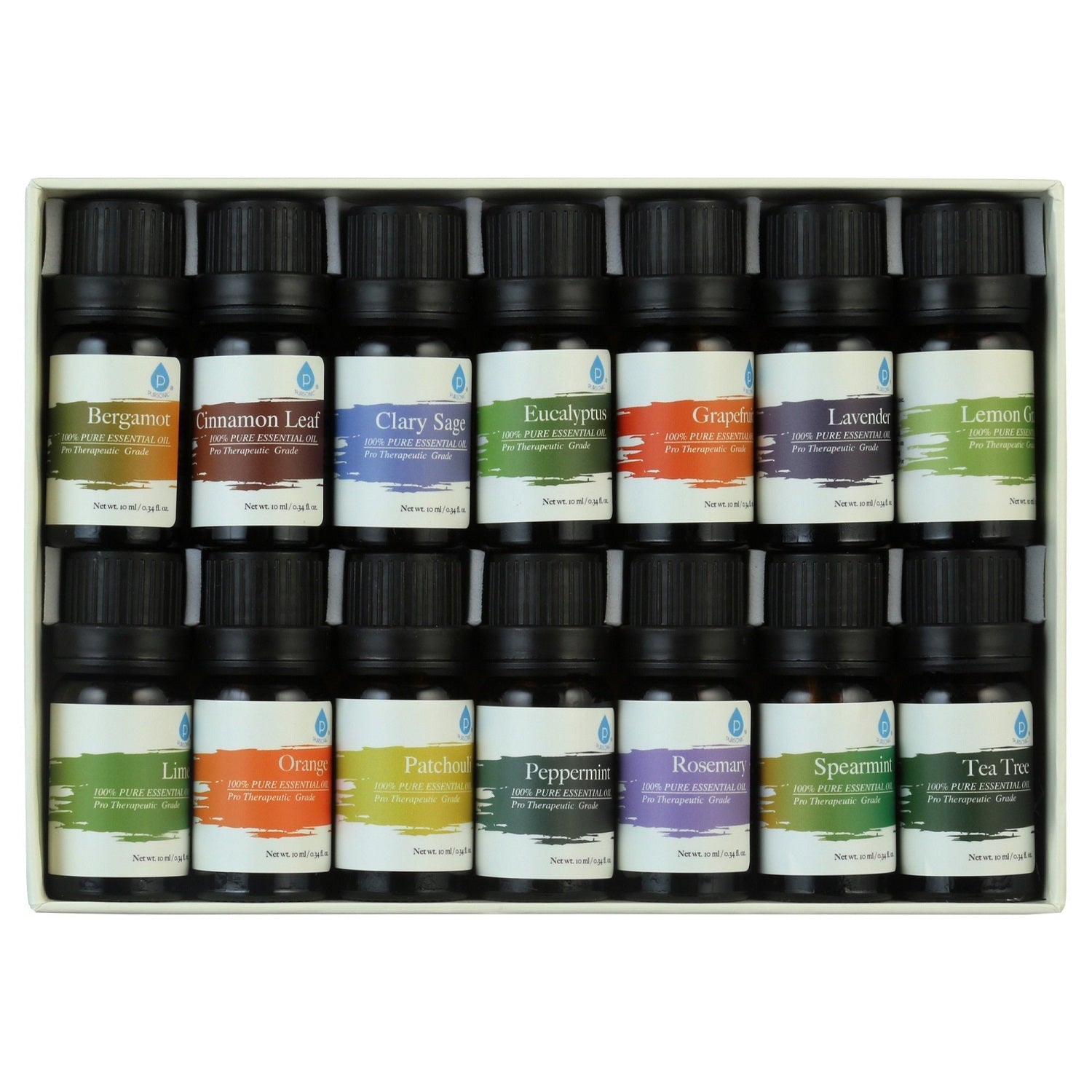 14 pack of 100% Pure Essential Aromatherapy Oils-3