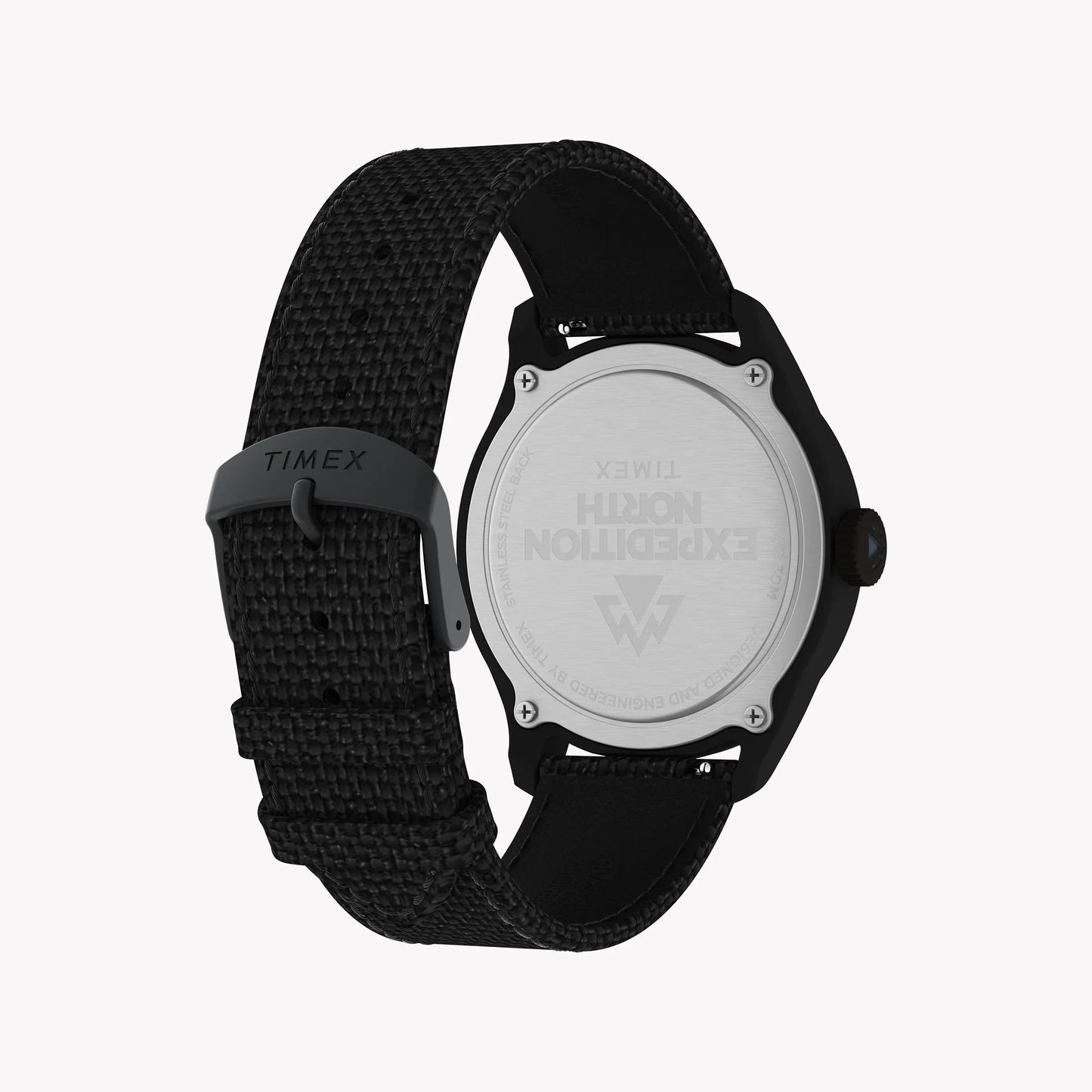 Timex Men's Black Eco-Friendly Watch, Gray Dial | Tw2w34700-1