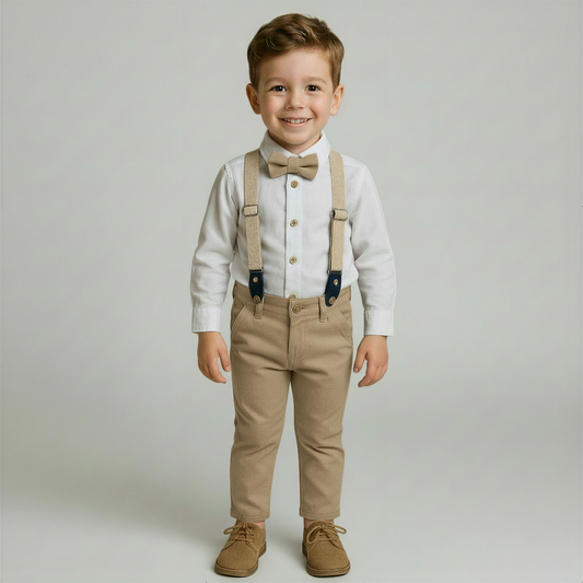 Timeless Boys Dressy Suspender Set-1