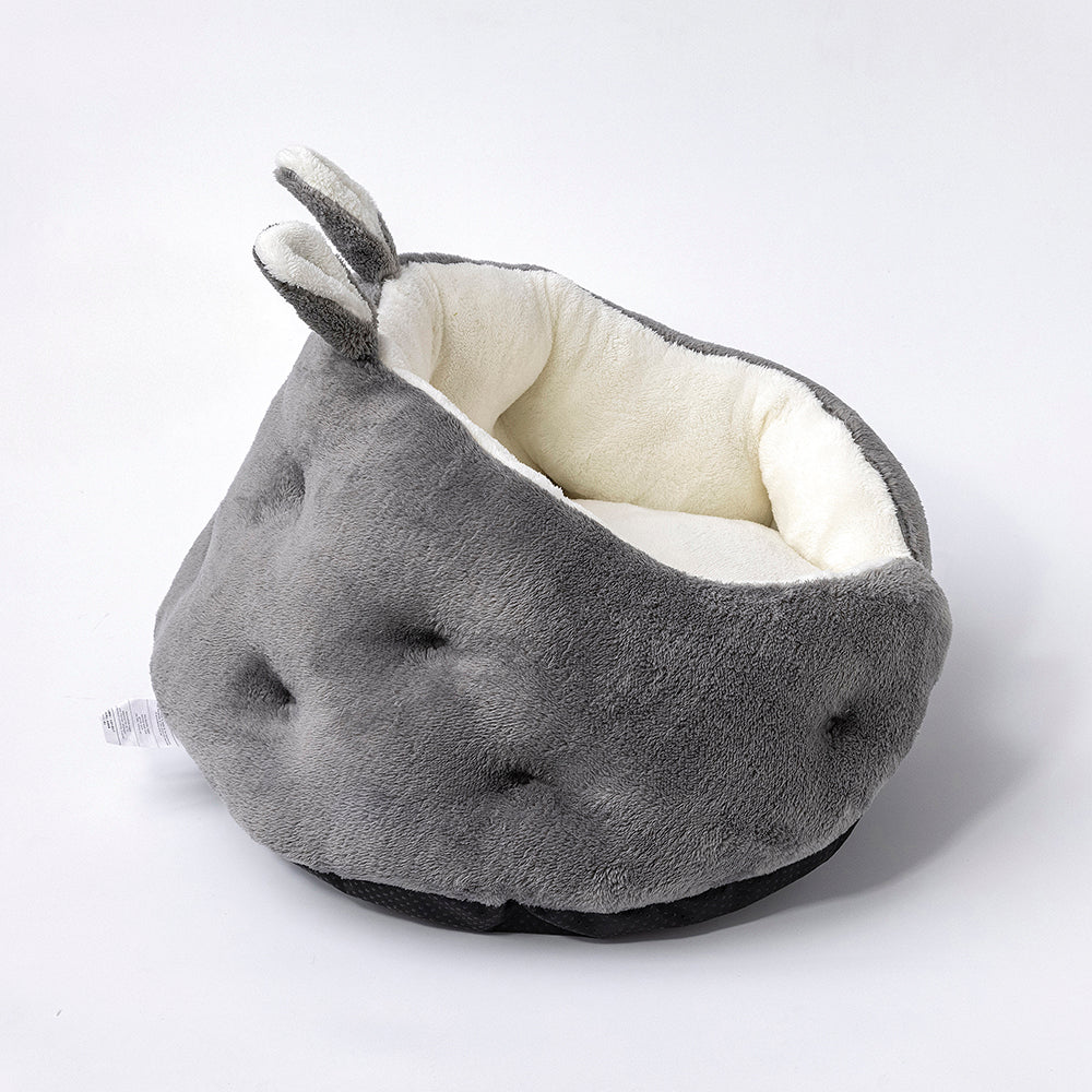 Bunny Ear Design Pet Bed 🐰🛏️ Cozy Plush Dog & Cat Bed-2