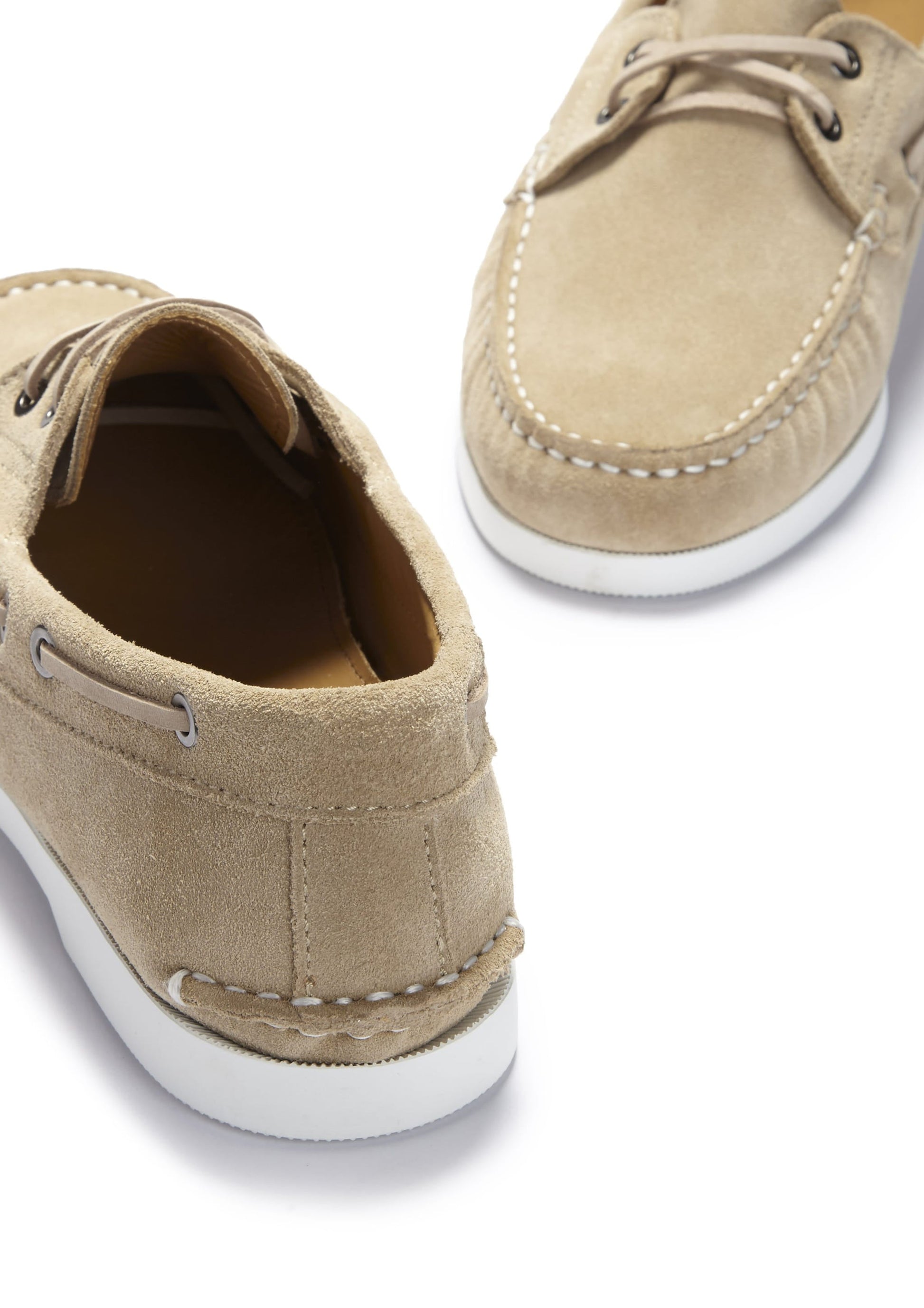 Deck Shoes, taupe suede-1