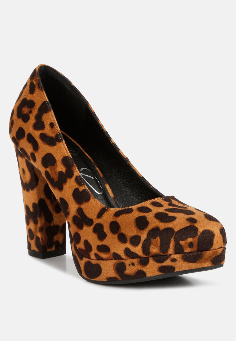 Delia Seude Block Heel Pumps-1