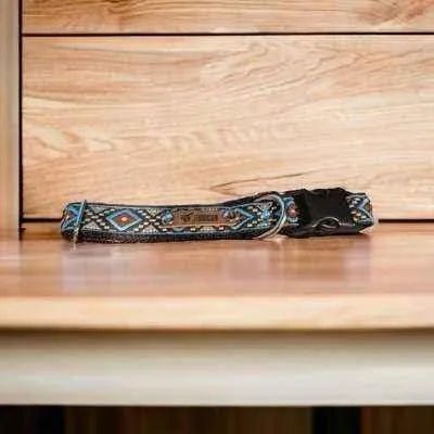 Designer's Whimsical Charm Handmade Dog Collar for Medium dogs-0