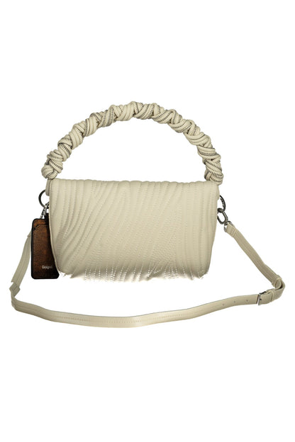 DESIGUAL WOMEN'S WHITE BAG-1