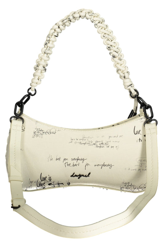 DESIGUAL WOMEN'S WHITE BAG-1