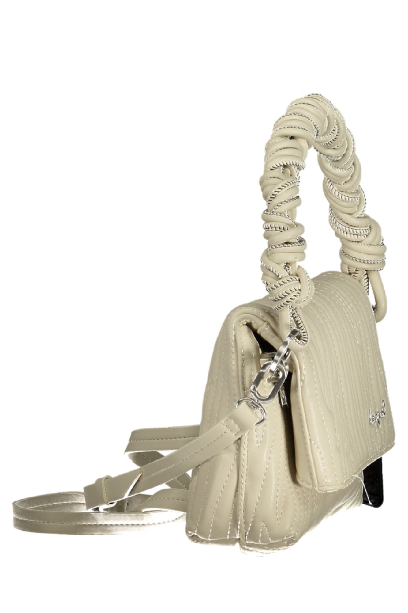 DESIGUAL WOMEN'S WHITE BAG-2