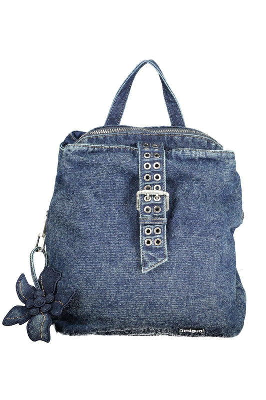 DESIGUAL WOMEN'S BLUE BACKPACK-0