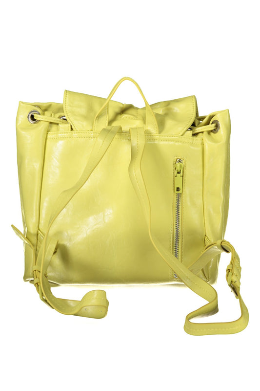 DESIGUAL WOMEN'S YELLOW BACKPACK-1