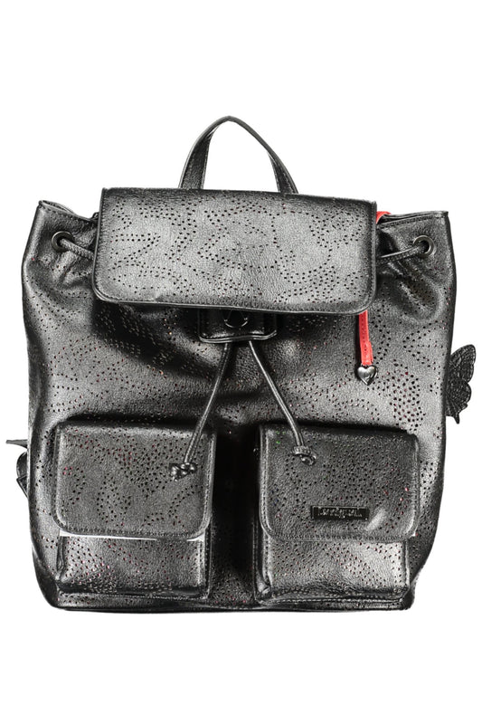 DESIGUAL WOMEN'S BLACK BACKPACK-0