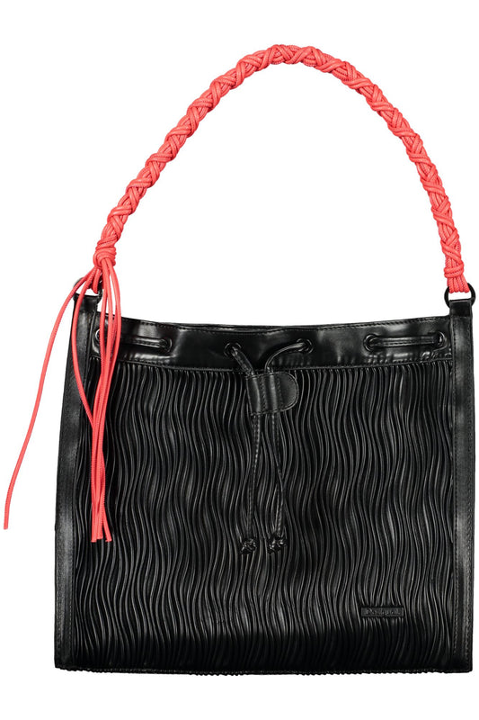 DESIGUAL WOMEN'S BLACK BACKPACK-0
