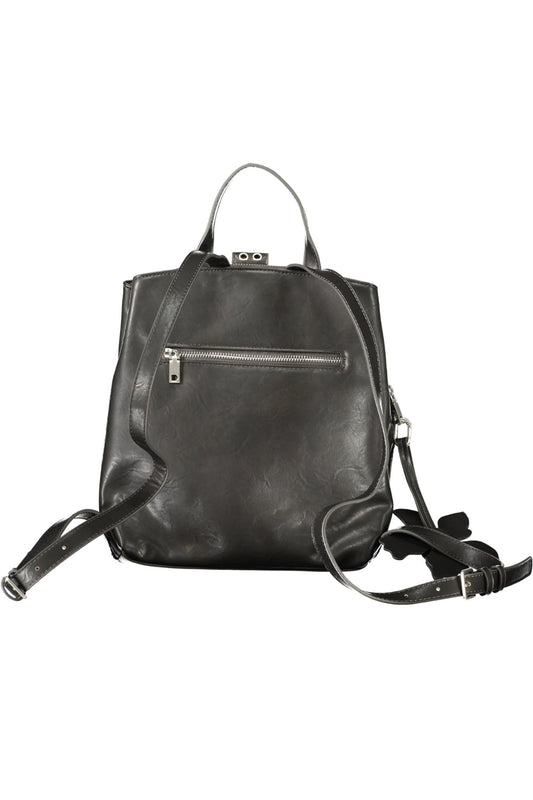 DESIGUAL WOMEN'S BLACK BACKPACK-1