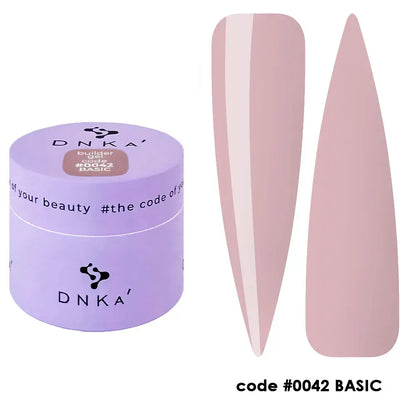 DNKa Builder Gel 0042 medium density nude cover gel.