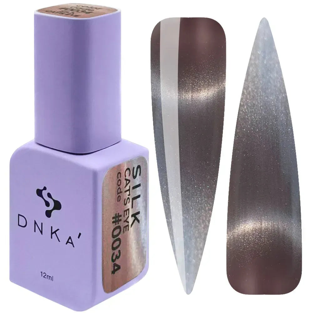 DNKa - Gel Polish Cat's Eye Silk #0034, 12ml-0