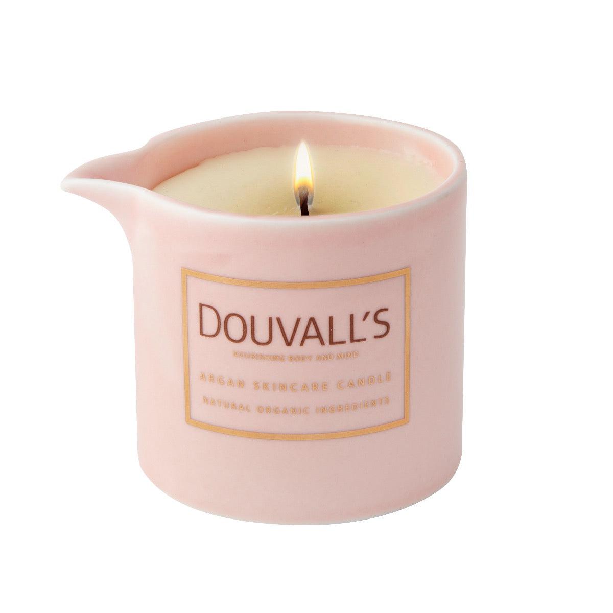 Argan Massage Candle - Vanilla Jasmin & Ginger 180g | Intensely Nourishing and Hydrating Body Treatment-4