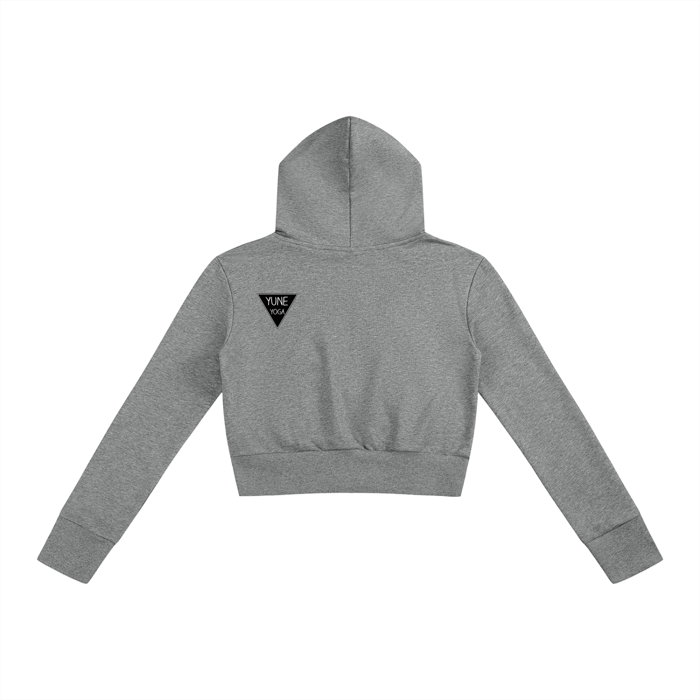 Women’s Slim Crop Full Zip Hoodie-5