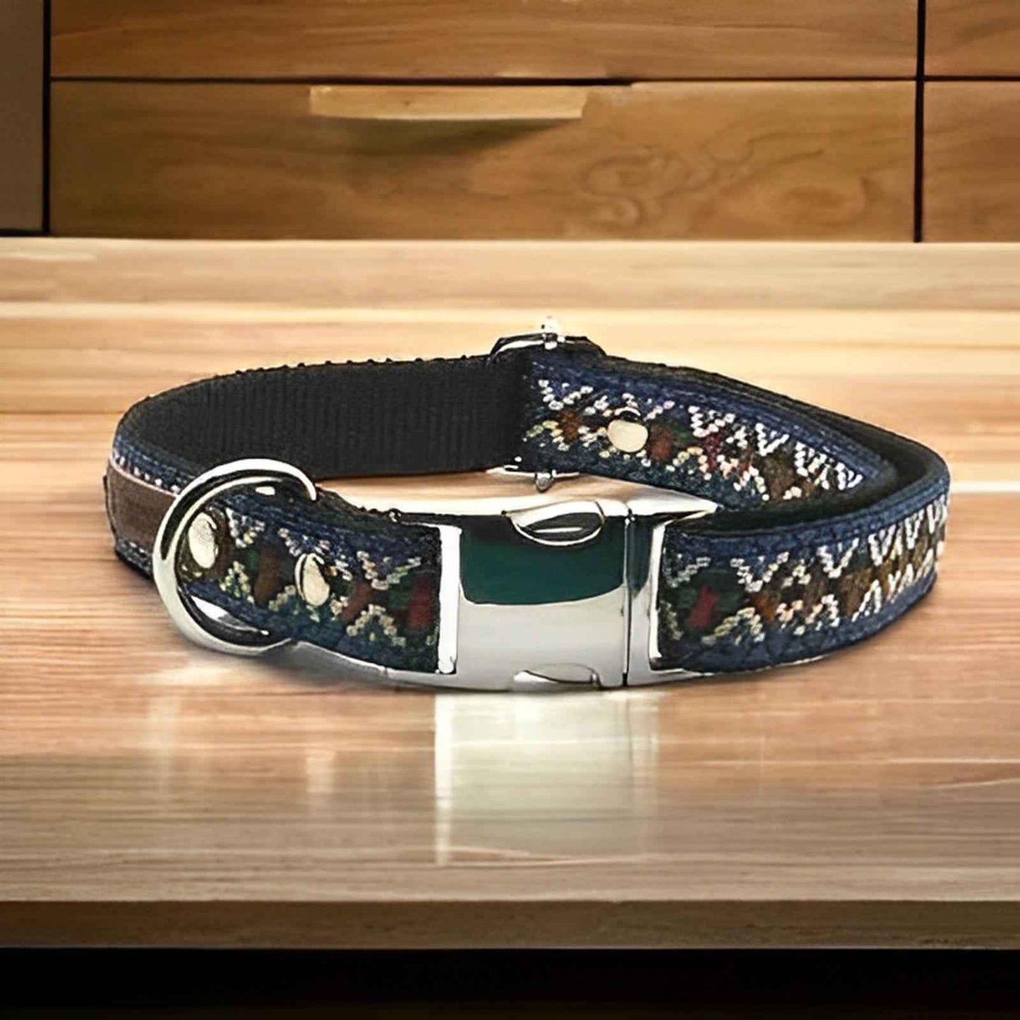 Enchanted Paws Personalised Cotton Dog Collar-0