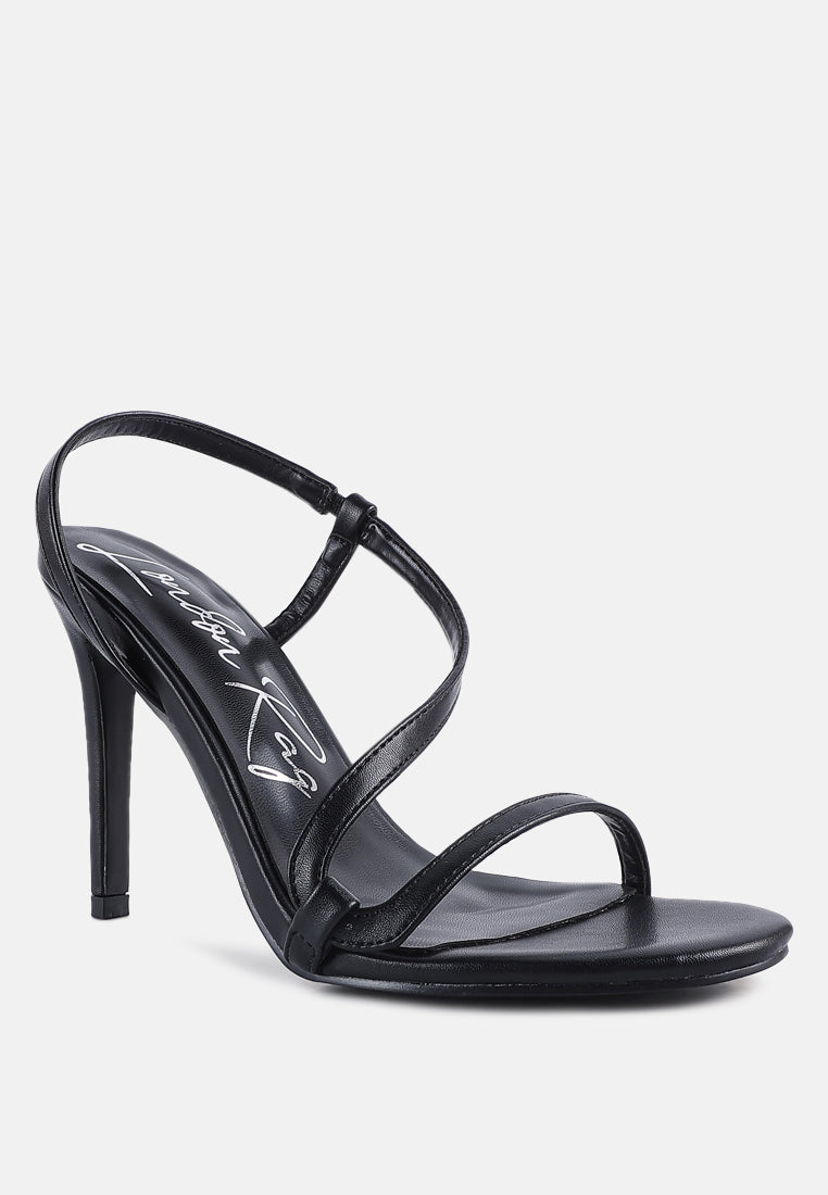 Epoque Heeled Strappy Slingback Sandals-4