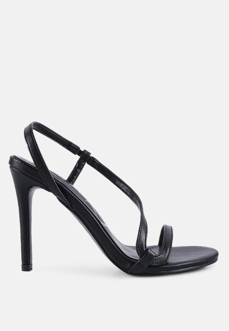 Epoque Heeled Strappy Slingback Sandals-3