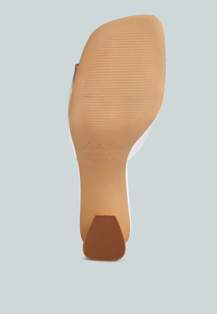 Eugnie Clear Straps Block Heel Sandals-3