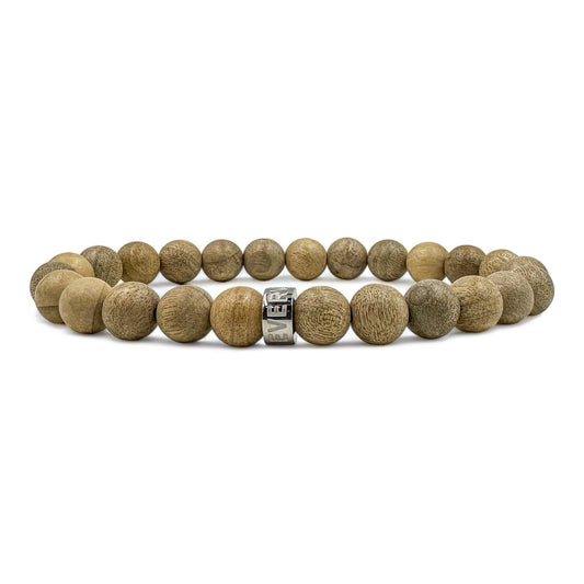 Cascade Ashbark camphor wood beaded bracelet, main product photo