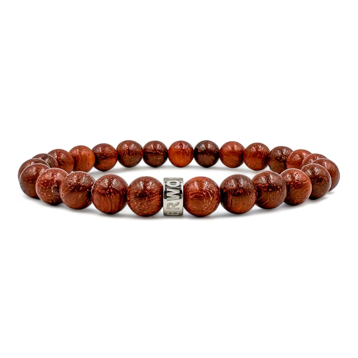 Cascade Rusthorn red rosewood beaded bracelet, main product photo