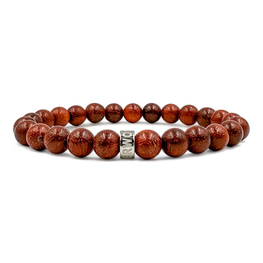 Cascade Rusthorn red rosewood beaded bracelet, main product photo