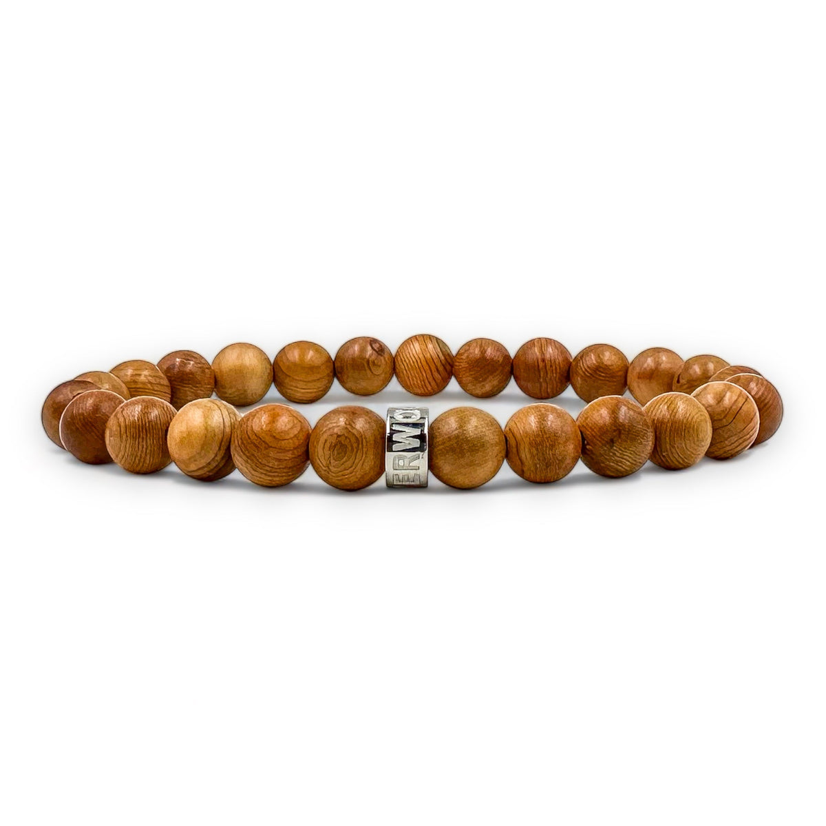 Cascade Tanglepine canary wood beaded bracelet, main product photo
