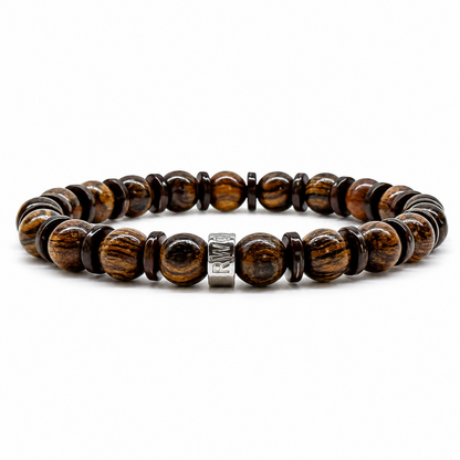 Timberline tigerskin bocote beaded bracelet, main product photo