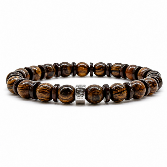 Timberline tigerskin bocote beaded bracelet, main product photo