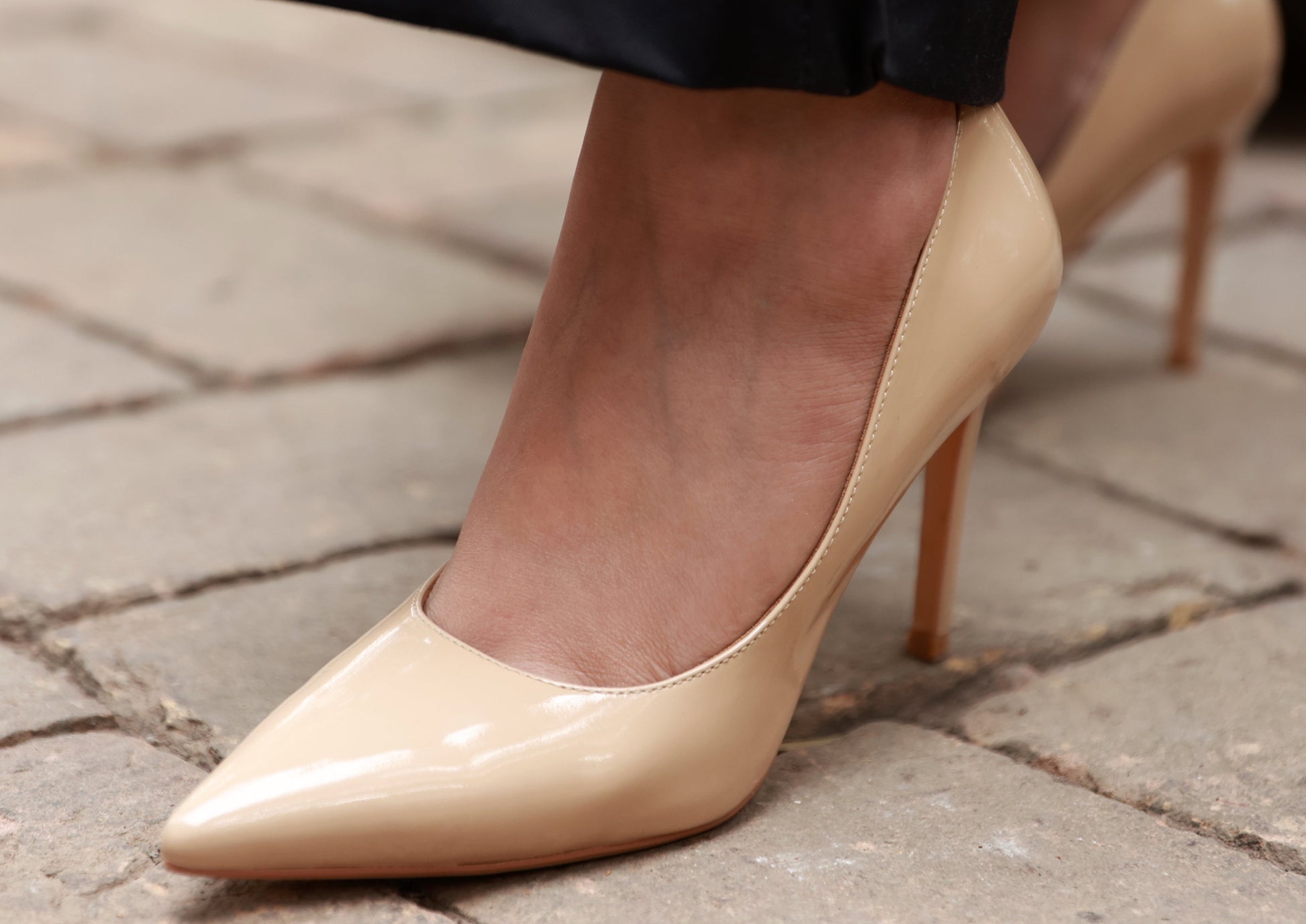 Capri - Beige High Heel Pumps-1