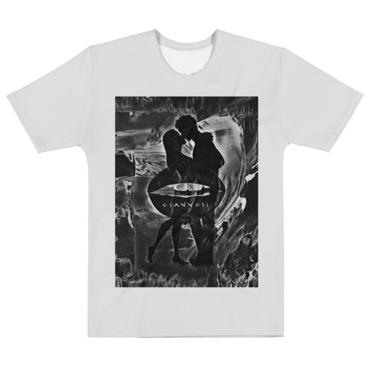 Men's Aysire Cotton Touch Polyester Jersey T-shirt in a classic fit with a round neckline and short sleeves.