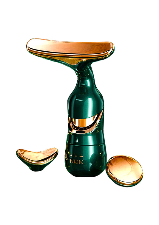 DELPHY - Triple Head Facial Massager - High Vibration Lifting-0