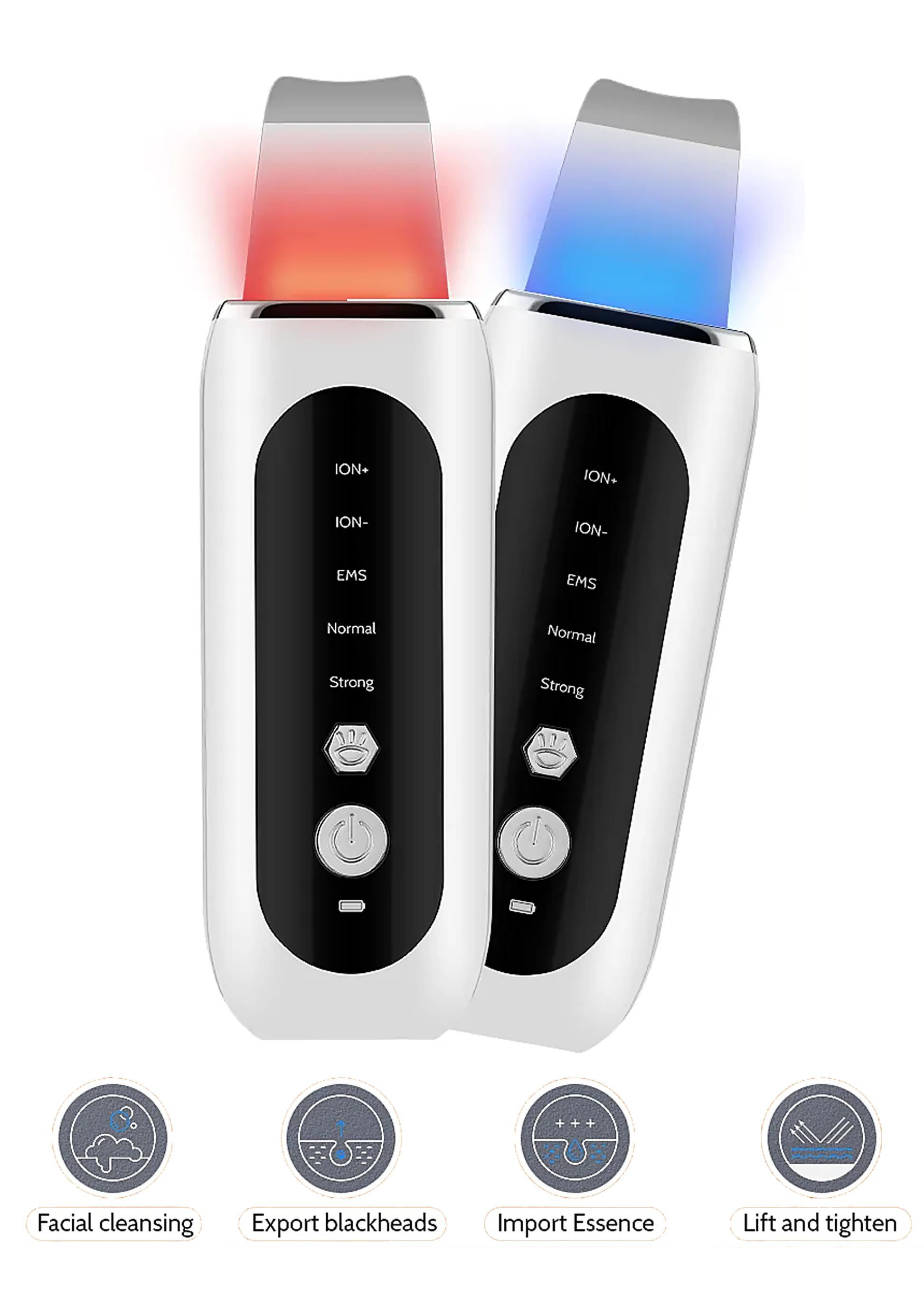 STELLAR - 5-Function EMS Lifting Exfoliator - Ultrasound & Photon Treatment-4