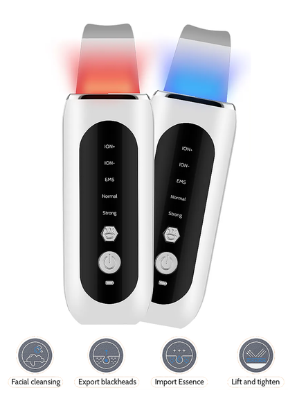 STELLAR - 5-Function EMS Lifting Exfoliator - Ultrasound & Photon Treatment-4