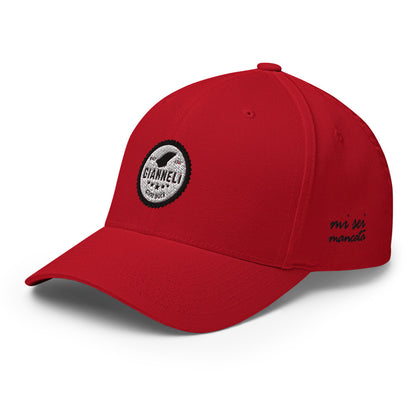 Vieni Qui Closed Back Structured Cap by Gianneli-4