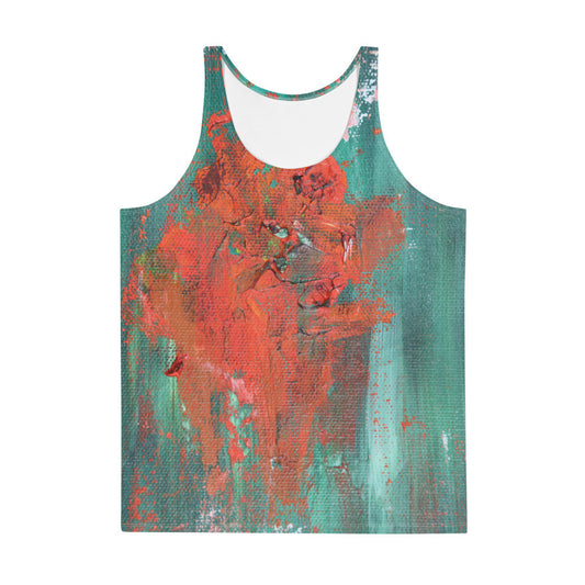 Aysire Soft Stretch Unisex Tank Top in vibrant colors, featuring a comfortable fit and sleeveless design for casual wear