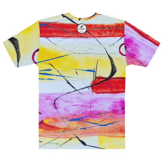 Men's Aysire Cotton Touch Polyester Jersey Tee in vibrant color, displayed flat showcasing the soft fabric and classic fit.