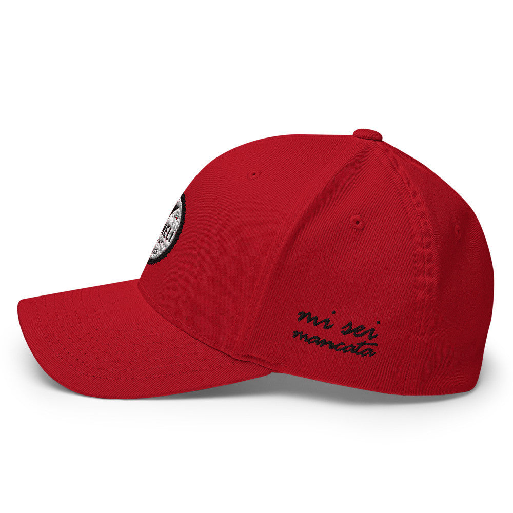 Vieni Qui Closed Back Structured Cap by Gianneli-3