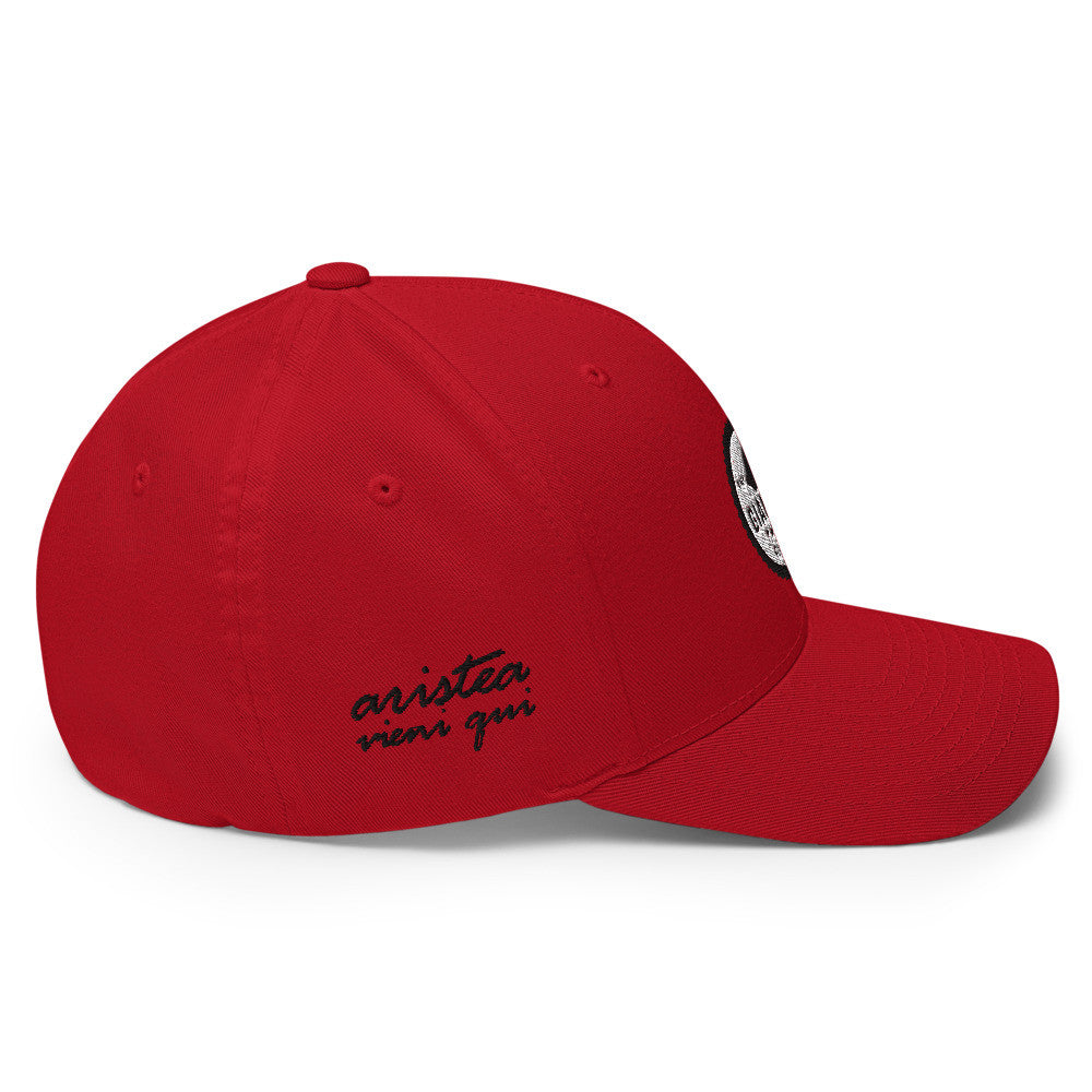 Vieni Qui Closed Back Structured Cap by Gianneli-1