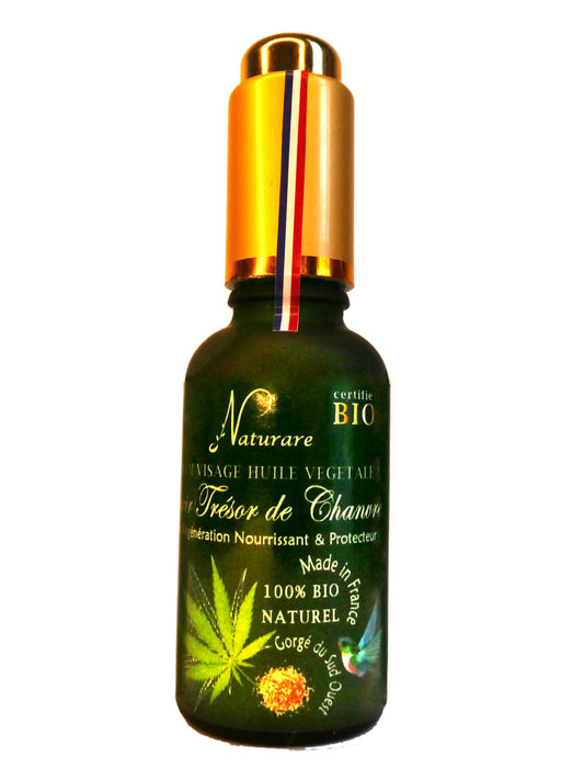ORGANIC HEMP TREASURE ELIXIR - Vegetable Oil Serum, Food Supplements-1