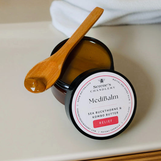 MediBalm Solid Body Oil | Tallow, Sea Buckthorn & Kombo Butter | 100g-0