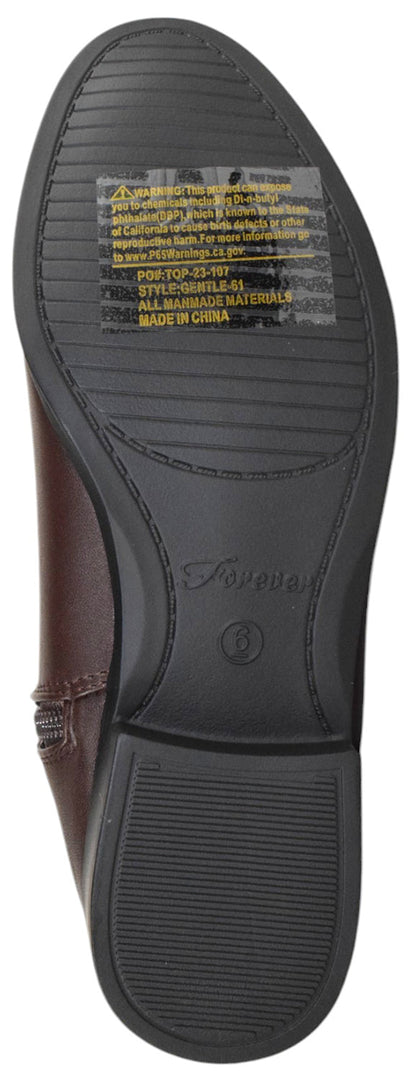 GENTLE-61 Brown PU Forever-3